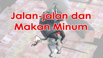 ilustrasi jalan jalan dan makan minum Media Berjaringan Indonesia Timur