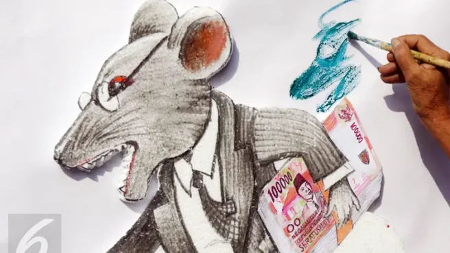 ilsutrasi koruptor | Media Berjaringan Indonesia Timur